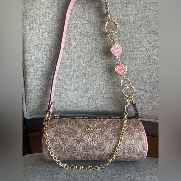 Coach Handbags - NWT!COACH NOLITA BARREL BAG IN COLORBLOCK SIGNATURE(COACH CY040)gift receipt